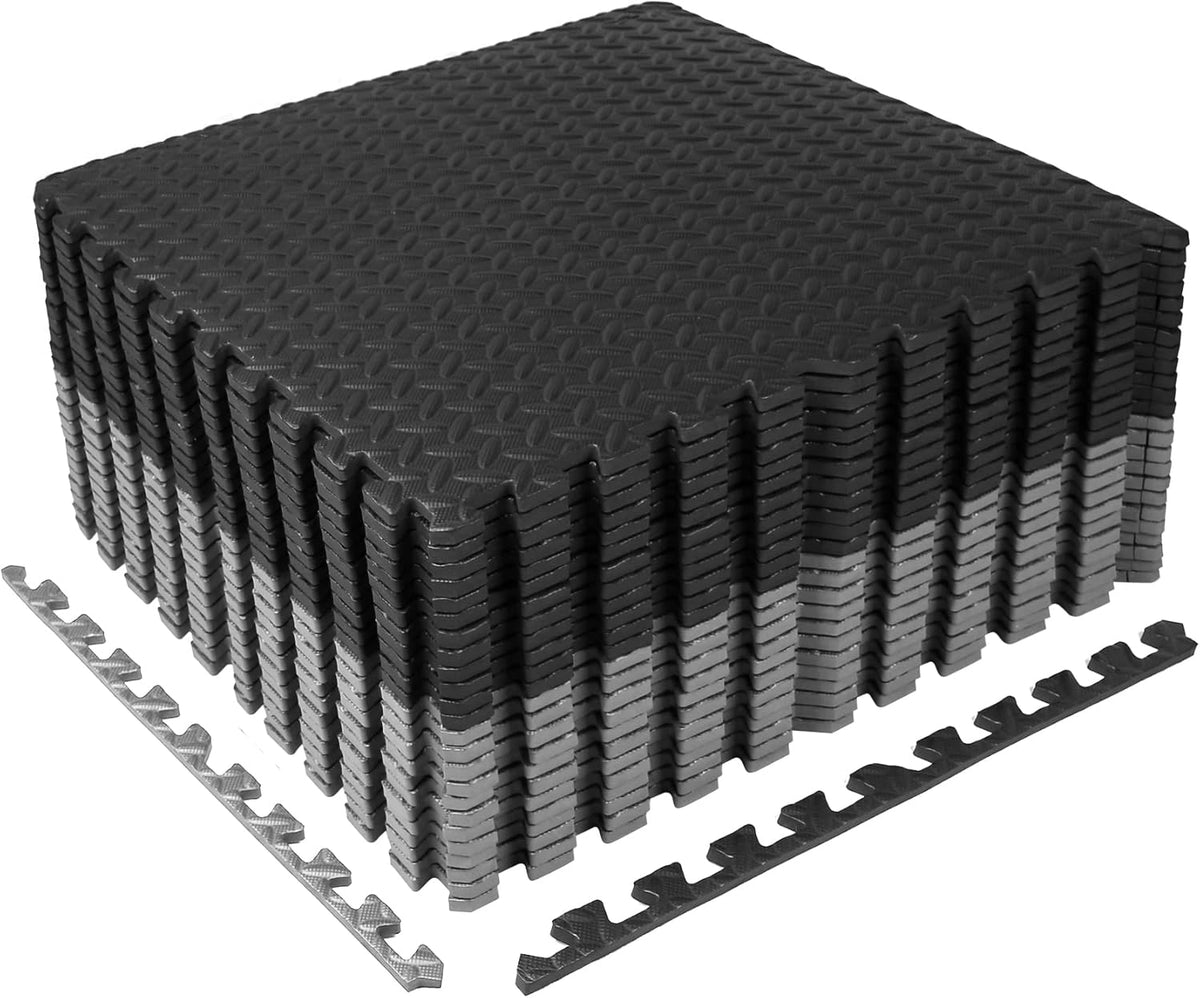 1/2 Thick Interlocking Foam Gym Flooring Tiles D4793