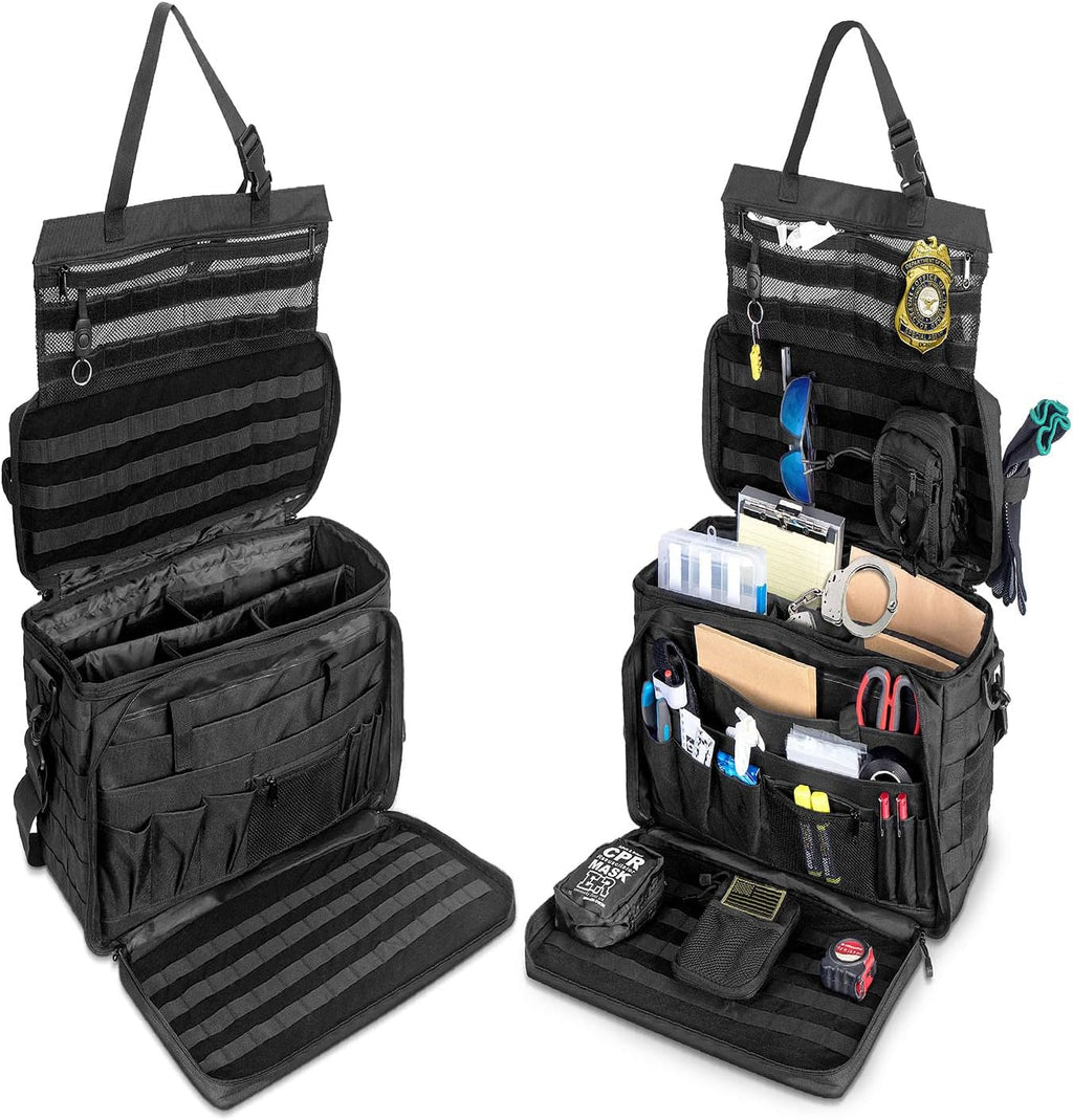 Heavy Duty Water Resistant Tactical Gear Bag with MOLLE Organizer P6874