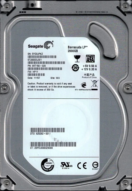 2TB Hard Drive M8389