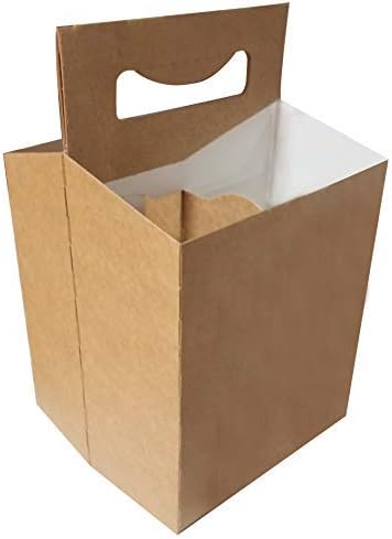 Beer Bottle Holder Cardboard Holds 6 Pack O854205