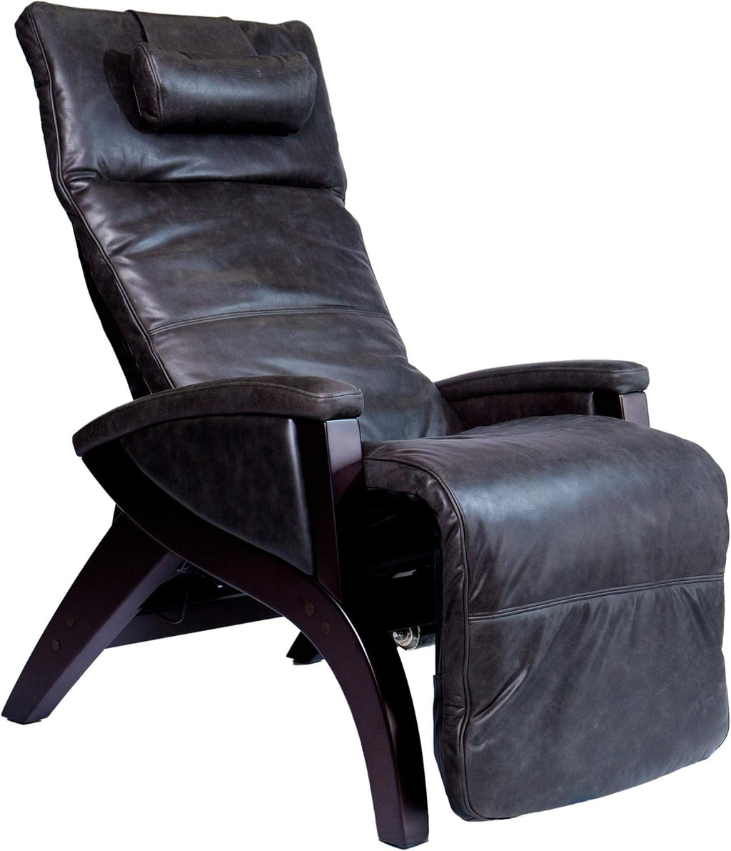 Pepper Leather Zero Gravity Recliner N517592
