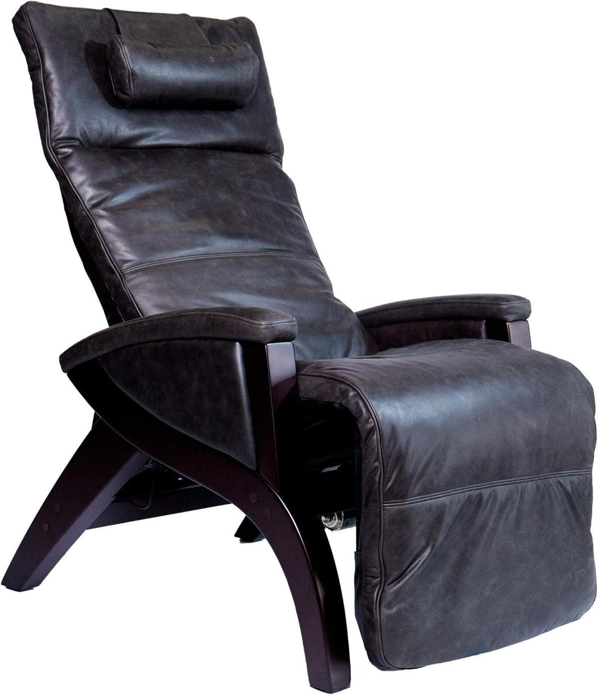 Pepper Leather Zero Gravity Recliner N517592