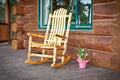 Adult Log Rocker A1326
