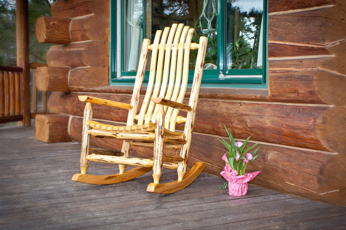 Adult Log Rocker A1326