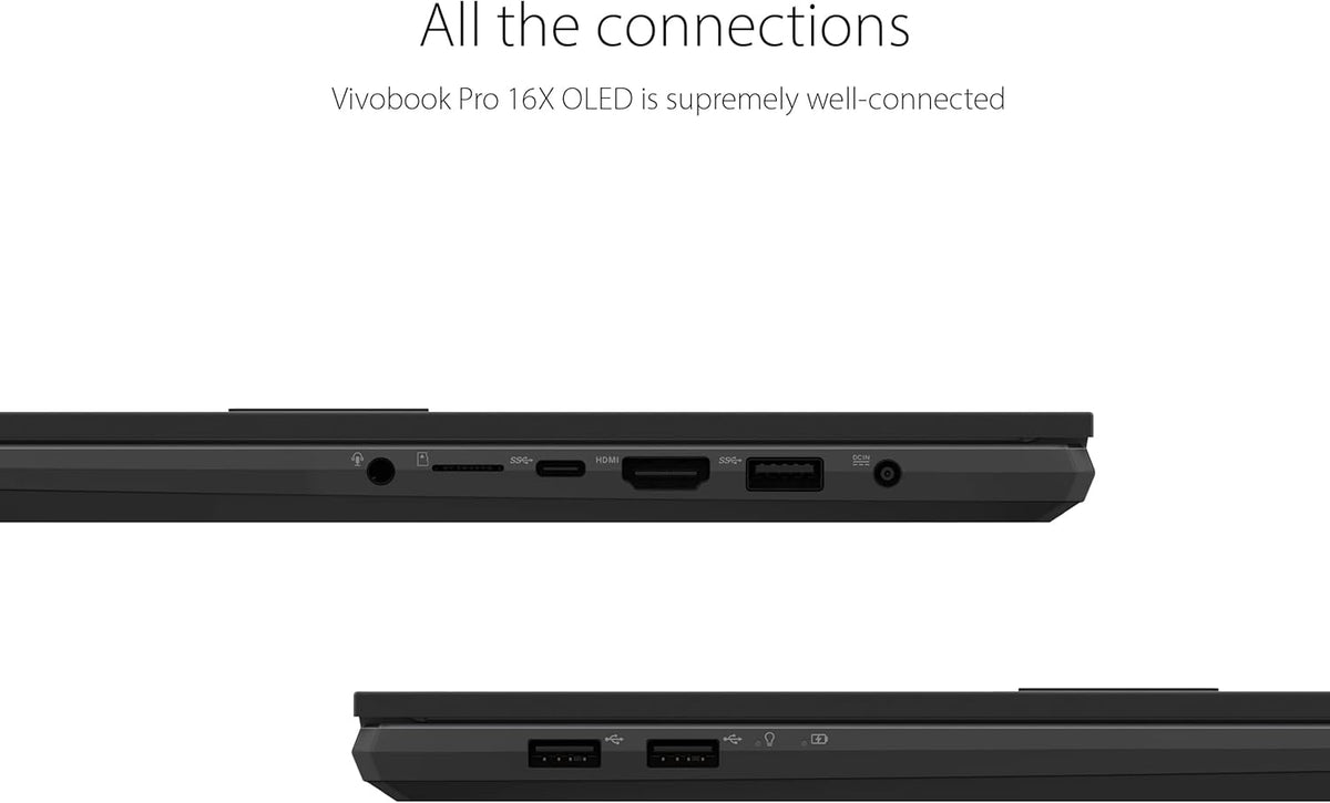 16" 4K OLED Slim Laptop, AMD Ryzen 9 6900H, NVIDIA GeForce RTX 3050 Ti, 32GB RAM, 1TB SSD, Windows 11 Home, Gray S39723