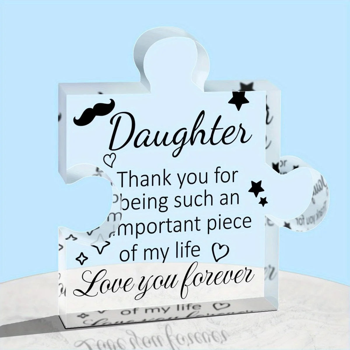 Acrylic Desk Plaque U304