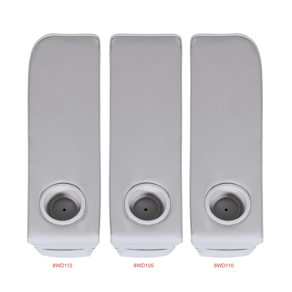 White Left Radius Arm Rest J332