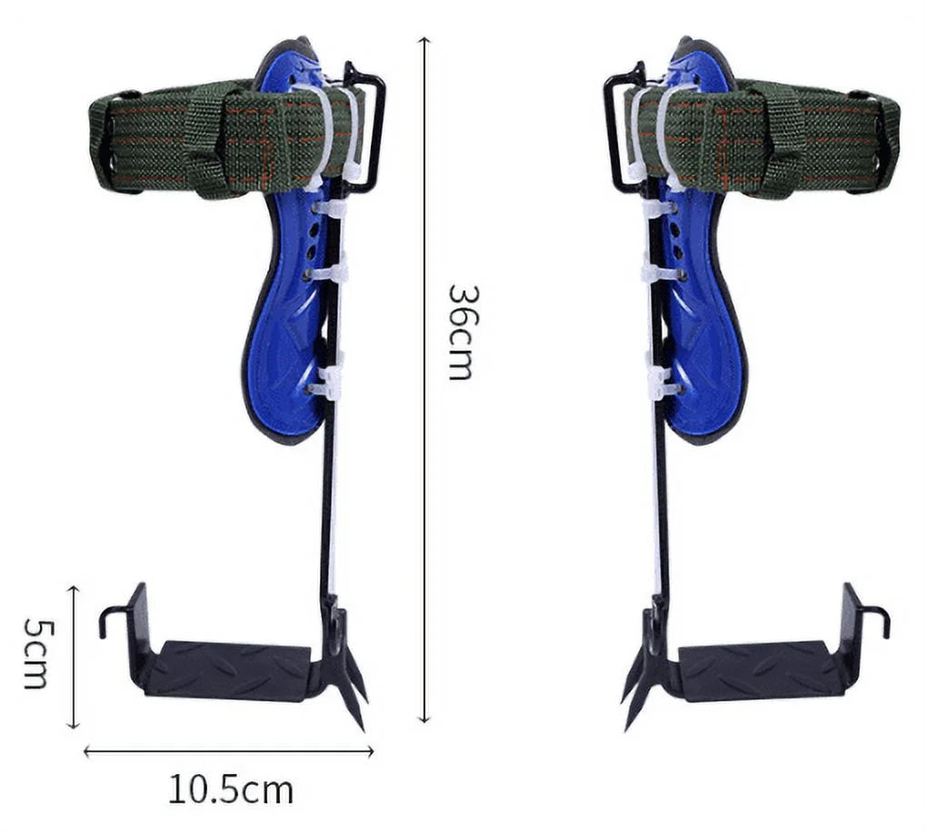 Tree Climbing Spikes Pads Set with Full Wrap Protection Tree Gaffs Spurs Equipment H44683
