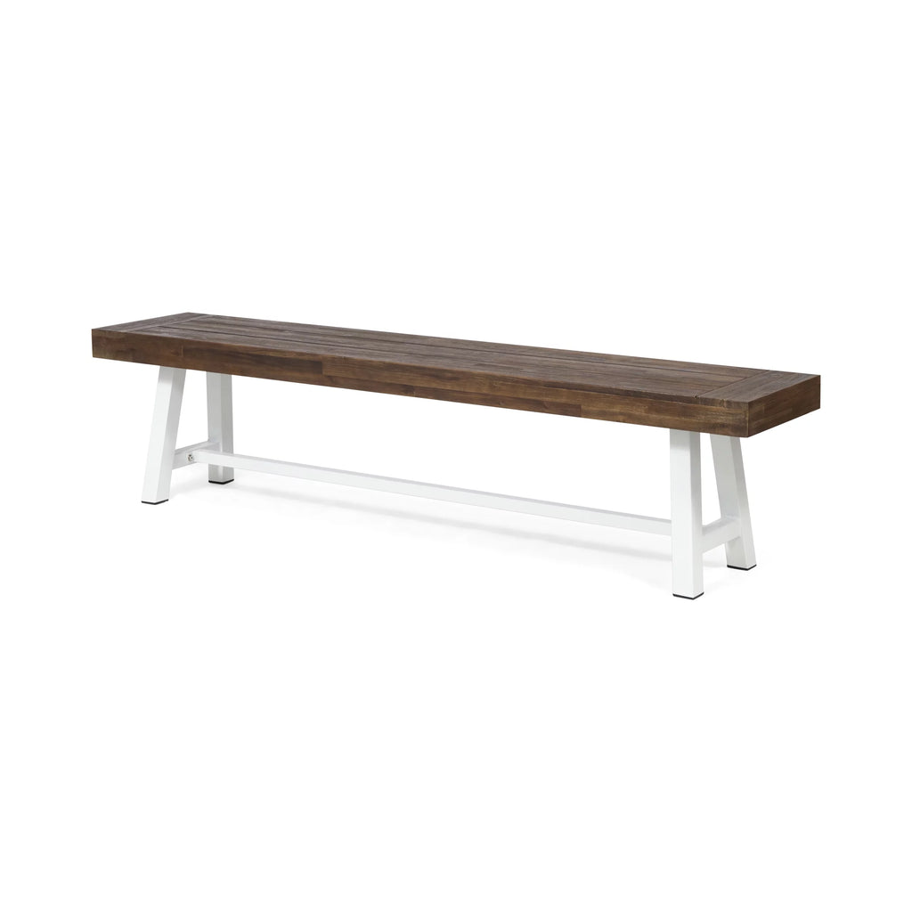 74" Acacia Wood Picnic Table W895