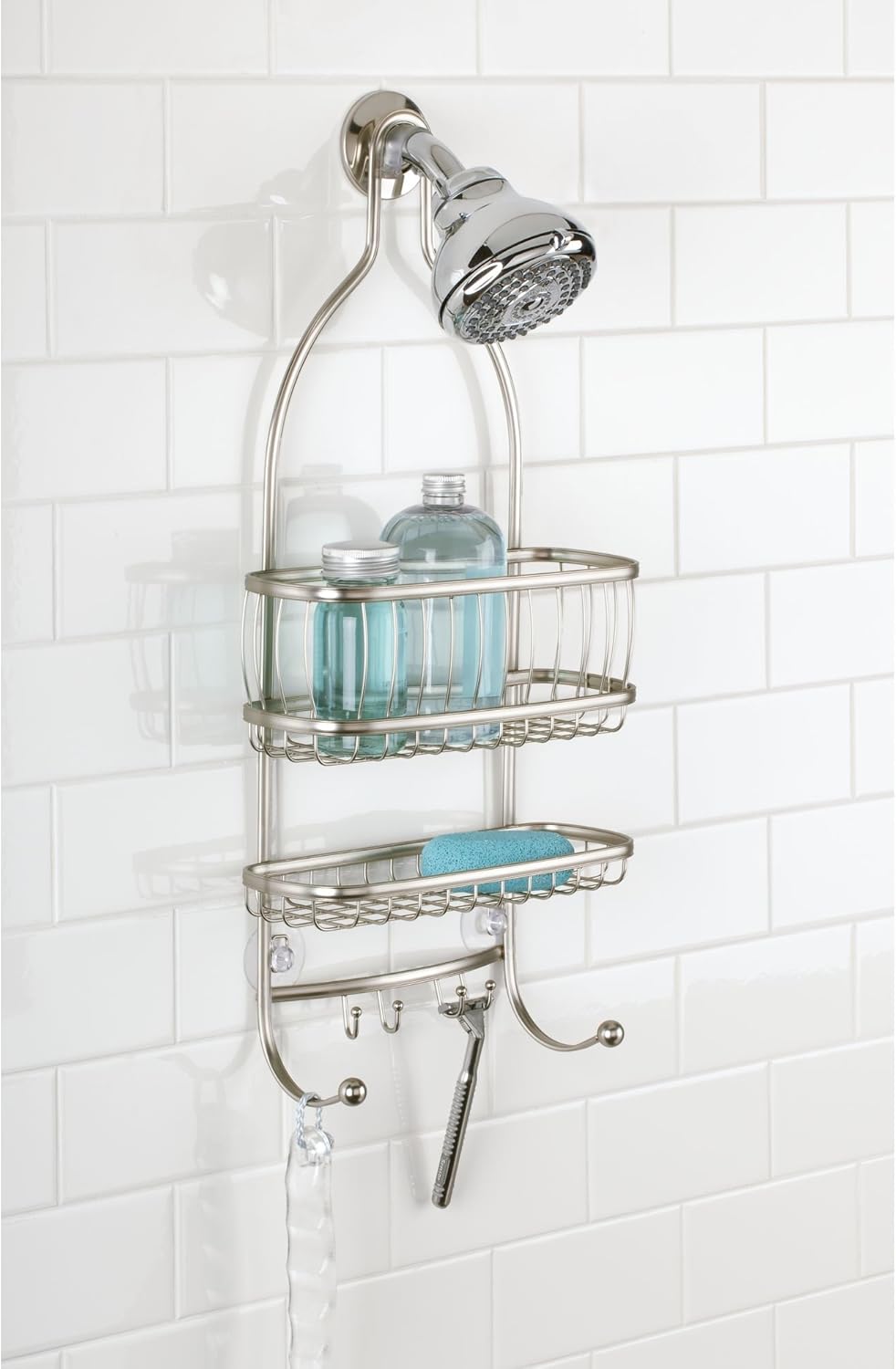 Set of 4 Satin Shower Caddy L6958