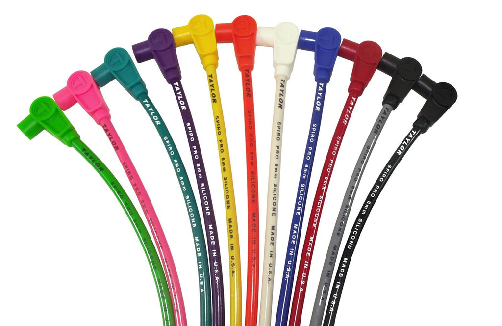 8mm Spiro-Pro Ignition Wire Set S68376