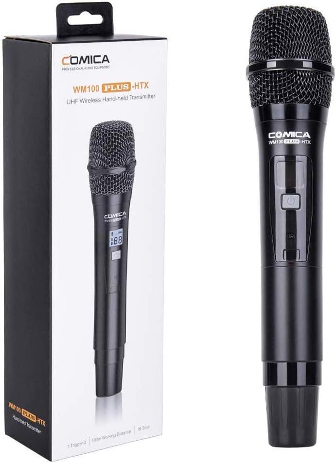 UHF Wireless Handheld Transmitter Lavalier Microphone System I582324