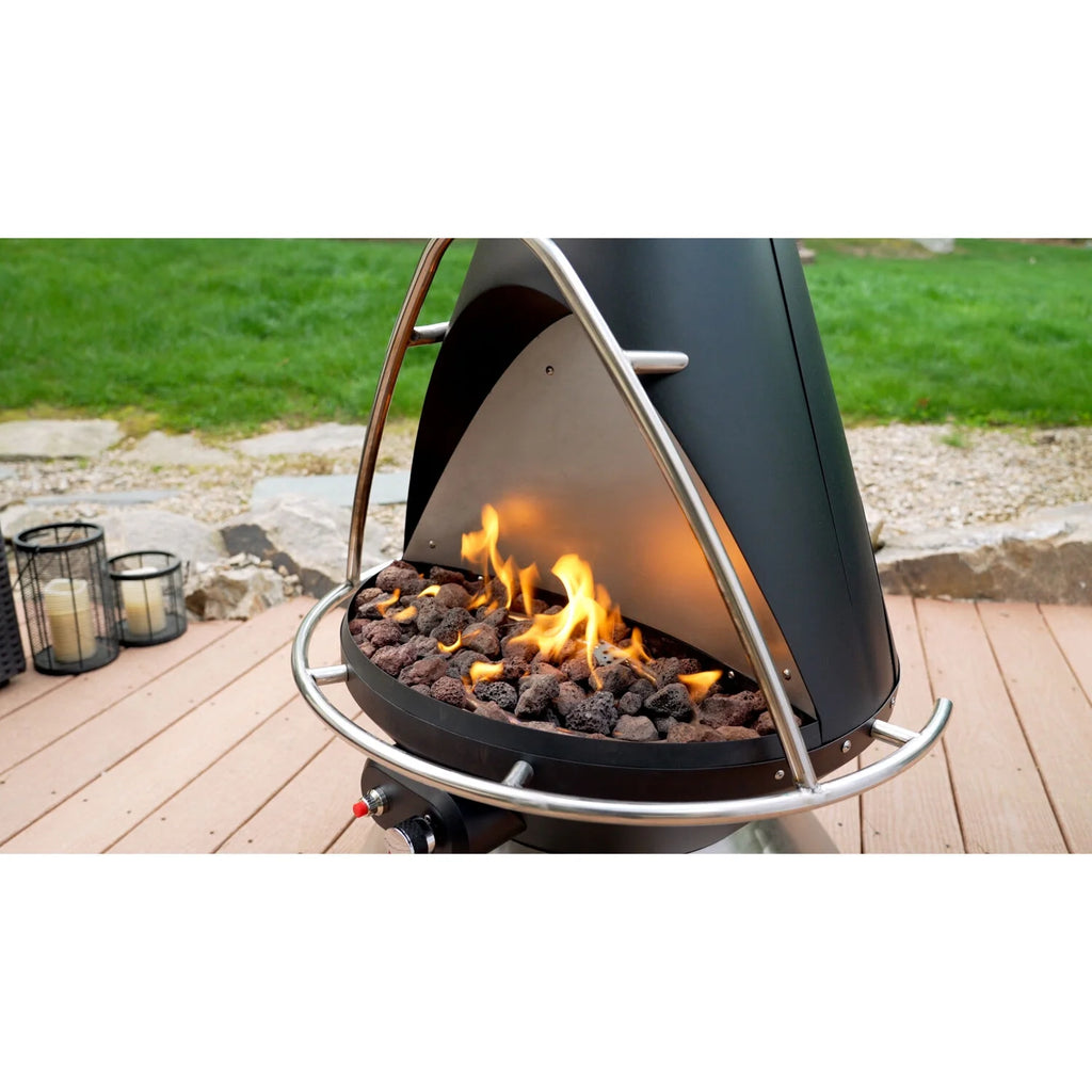 Propane Fire Pit with Tip-Over Safety Switch S456