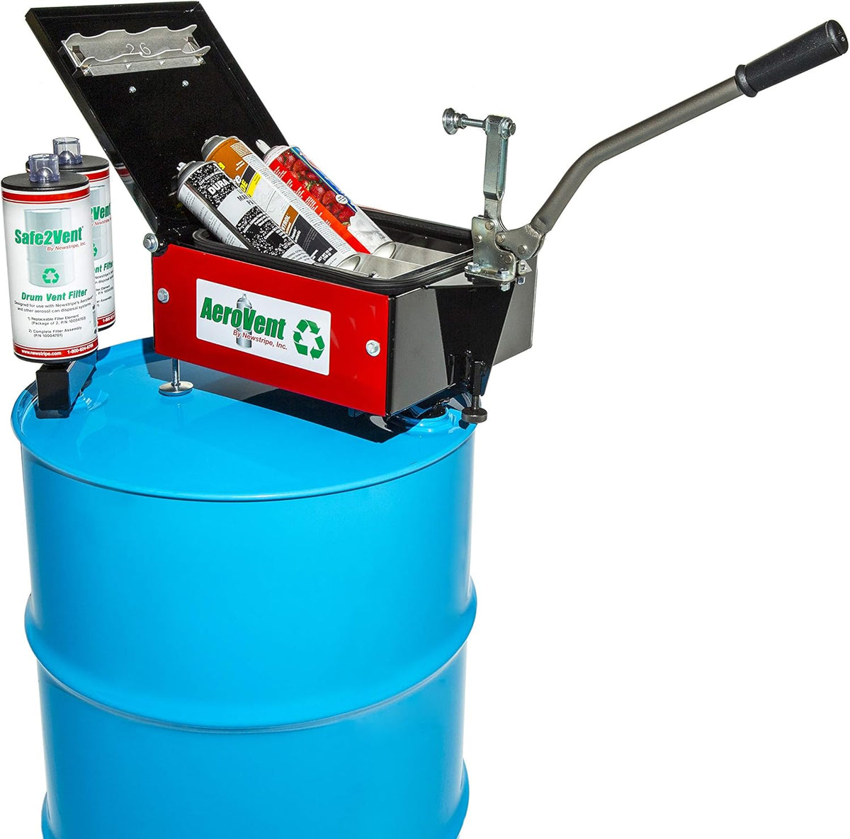 Aerosol Can Disposal Recycling System H673