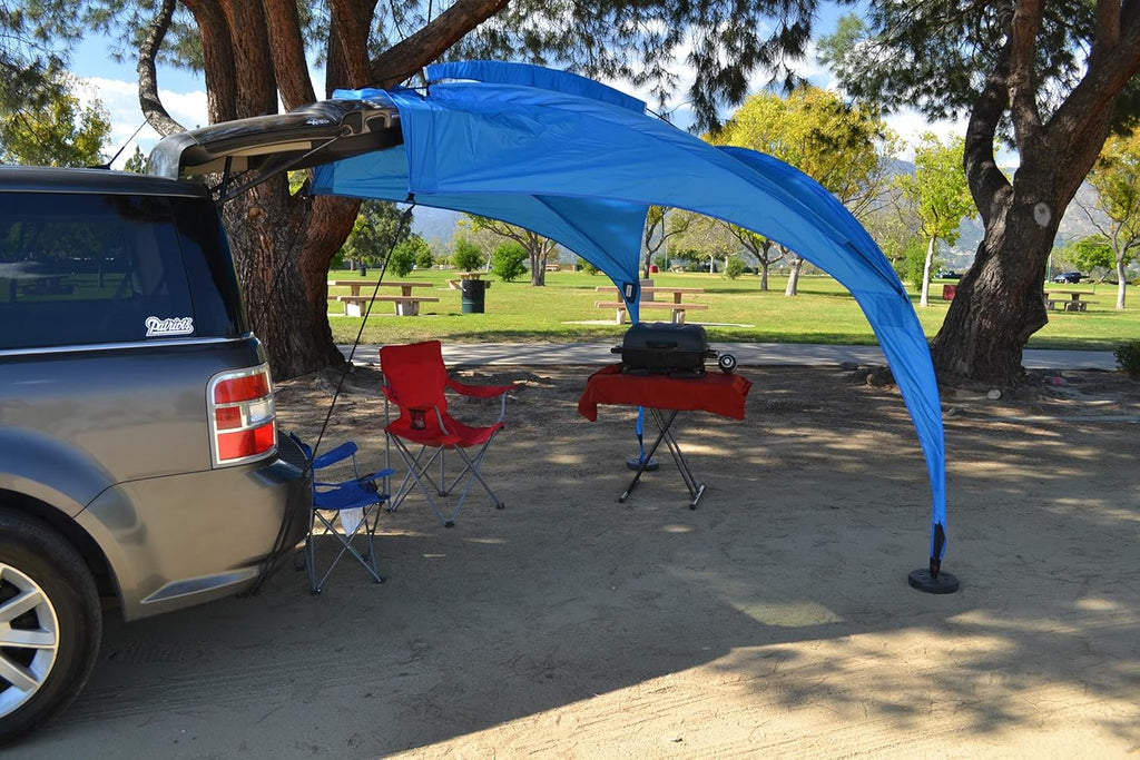 Blue Portable Sunshade Canopy Tent G907926