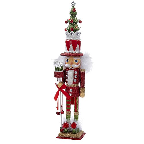 15-Inch Red and Green Nutcracker D721