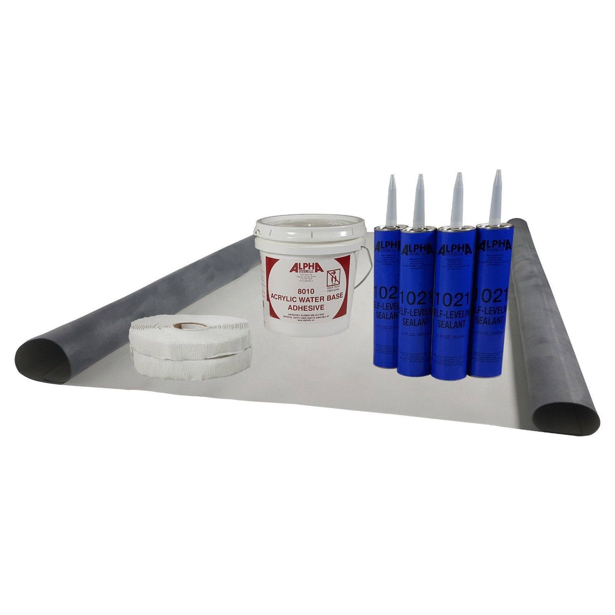 25ft EPDM Rubber Roof Kit 8.5 Wide S8762