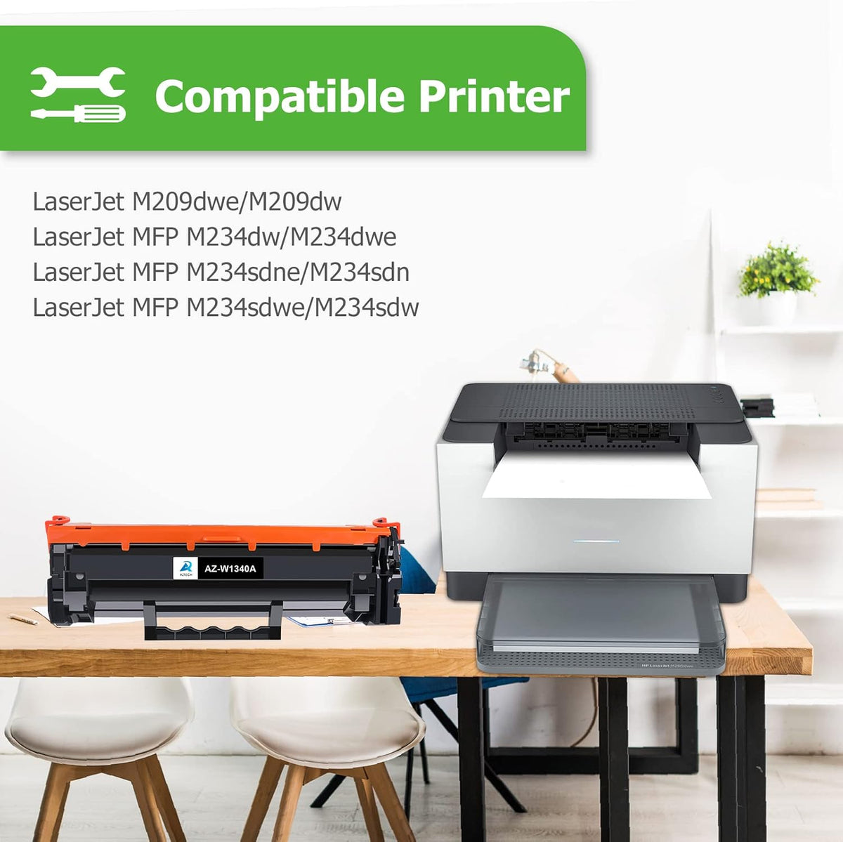 Compatible Toner Cartridge Replacement Black 4-Pack Y364178