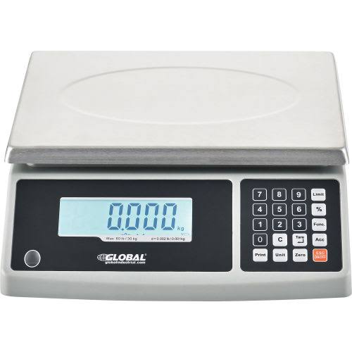 Electronic Counting Scale, 60 lb. Capacity x .002 lb Readability M694