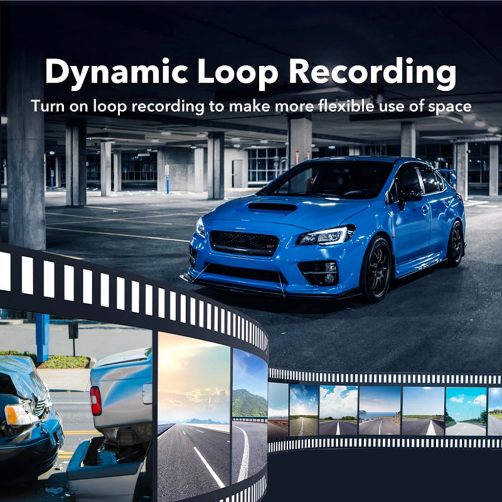 4K Dash Cam with WiFi GPS Night Vision X24259