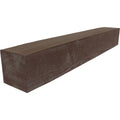 Rough Sawn Faux Wood Fireplace Mantel, Aged Pecan N24592