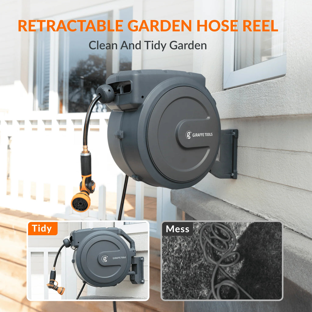 Retractable Garden Hose Reel E57836
