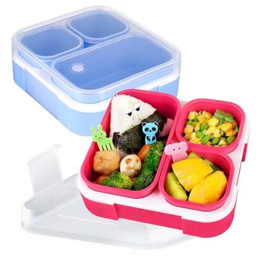 2 Pack 3-Compartment Bento Box Q53215