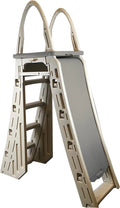 Adjustable A Frame Safety Ladder with Step Barrier A35837