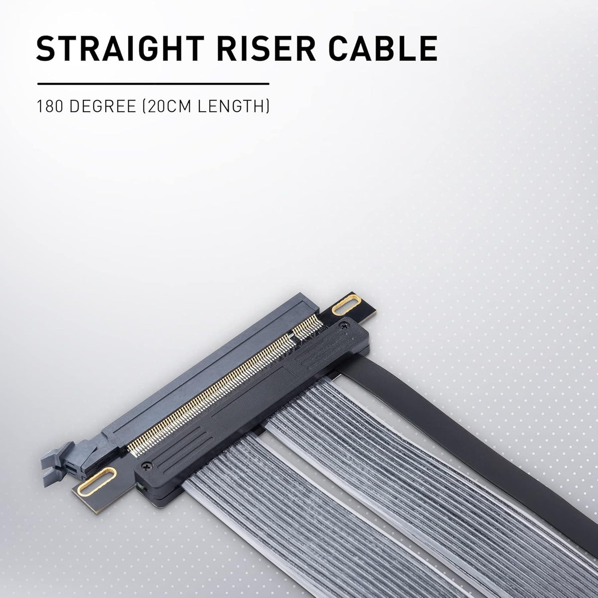 PCIE 4.0 Right Angle Riser Extension Cable W71393