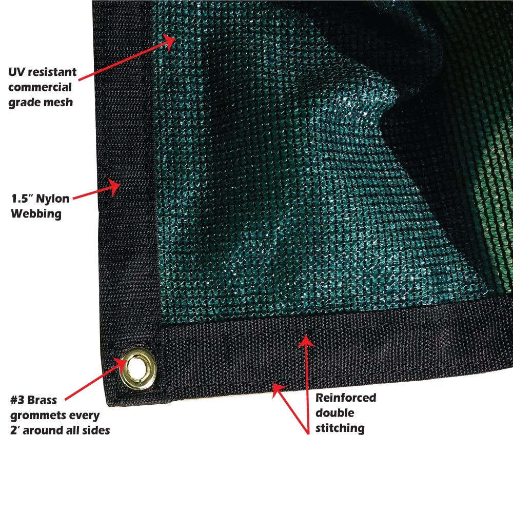 Green 7 oz Privacy Fence Screen N3174