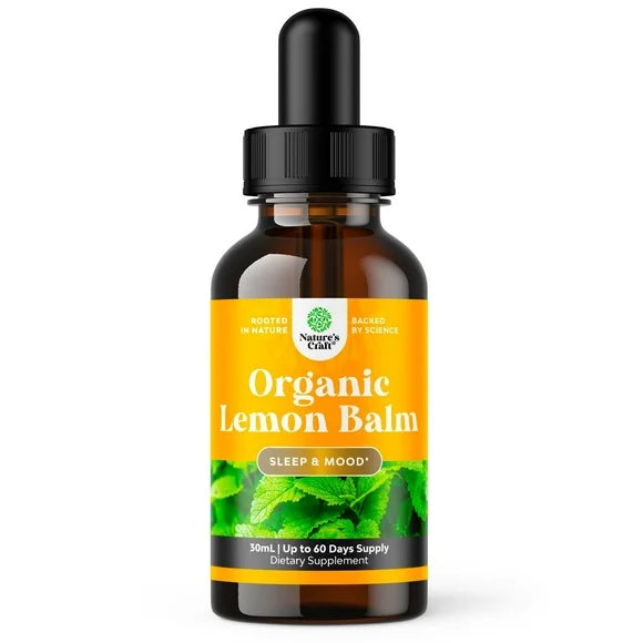 Organic Lemon Balm Extract Tincture X597