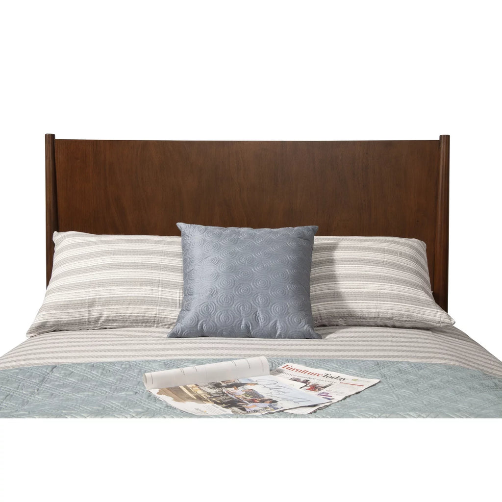Gray Wood Queen Panel Bed H452478