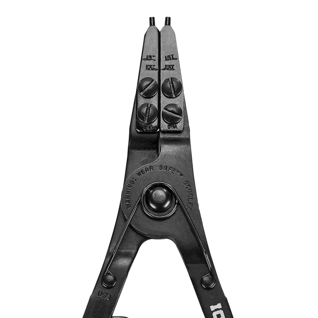 Ratcheting Retaining Ring Pliers Set with Replaceable Tips, 2-Piece I132