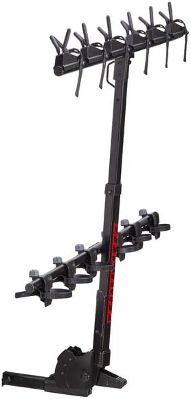6 Bike Vertical Hitch Rack H6556