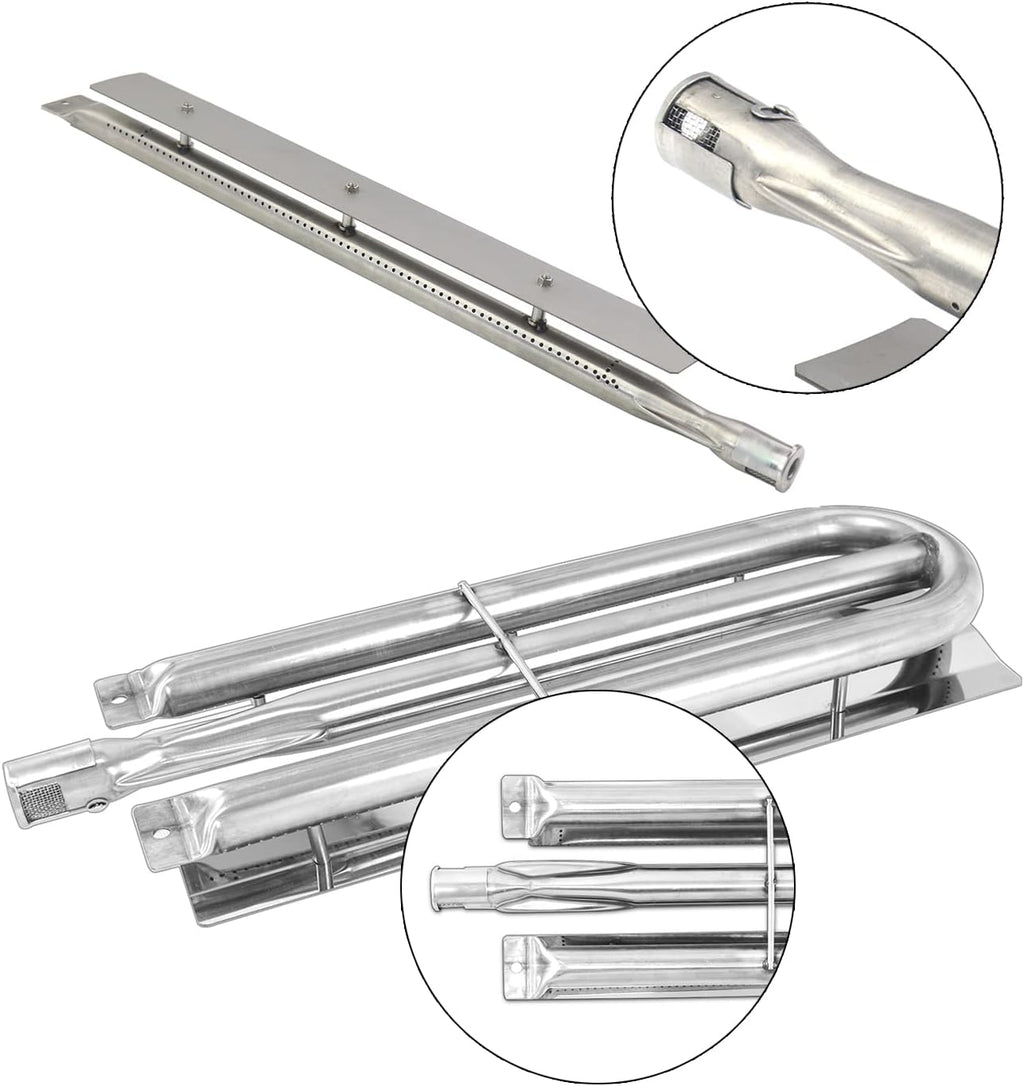 Stainless Steel Burner Tube Replacement for Gas Grill, Pack of 2 V89774