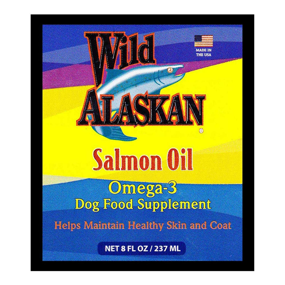 Wild Alaskan Salmon Oil Omega 3 Dog Food Supplement Y9833