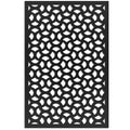 Black Vinyl Decorative Screen Panel R917683
