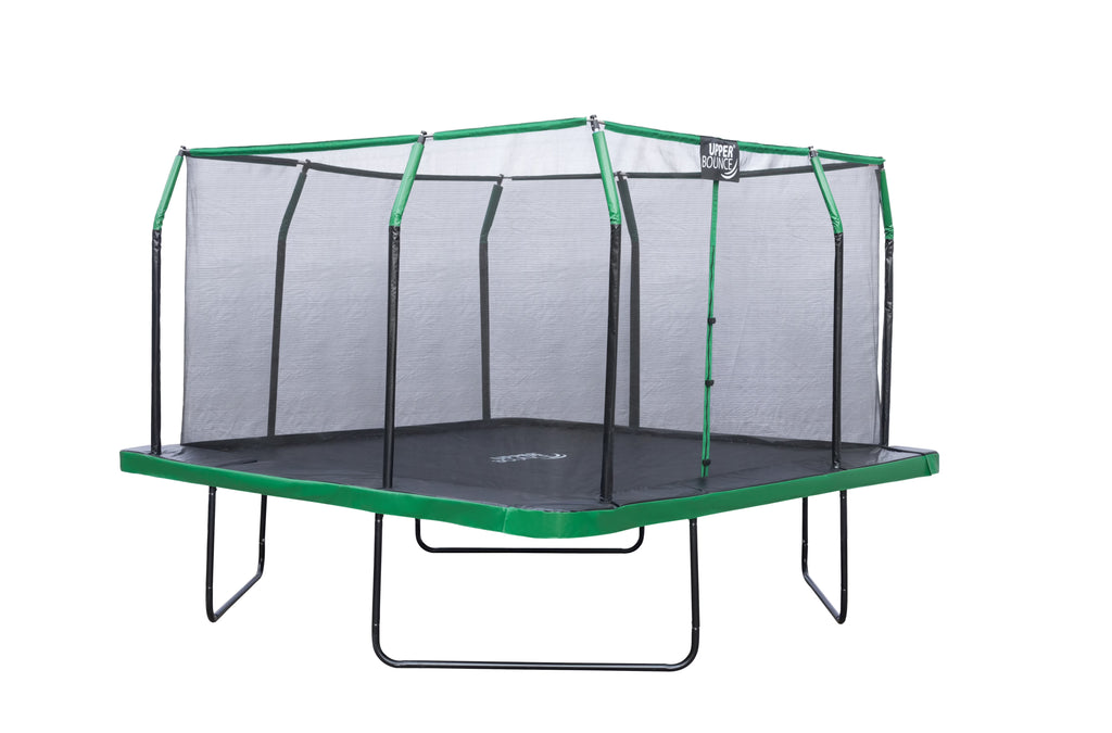 12 x 12 FT Square Trampoline Set with Enclosure and Safety Pad X993644