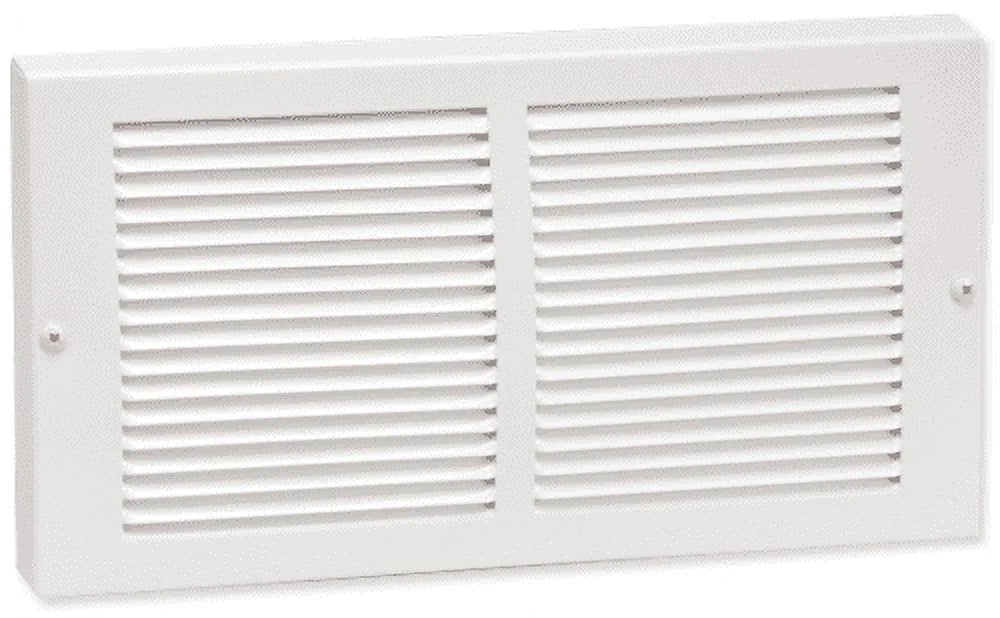 Imperial White Steel Rectangular Baseboard Return Grille C1333