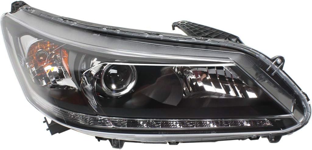 Honda Accord Headlight 2013 2014 2015 Passenger Side Bulbs Included W86560