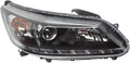 Honda Accord Headlight 2013 2014 2015 Passenger Side Bulbs Included W86560
