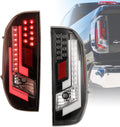 Tail Lights for Toyota Tundra 2014-2020 Clear Lens Red A819