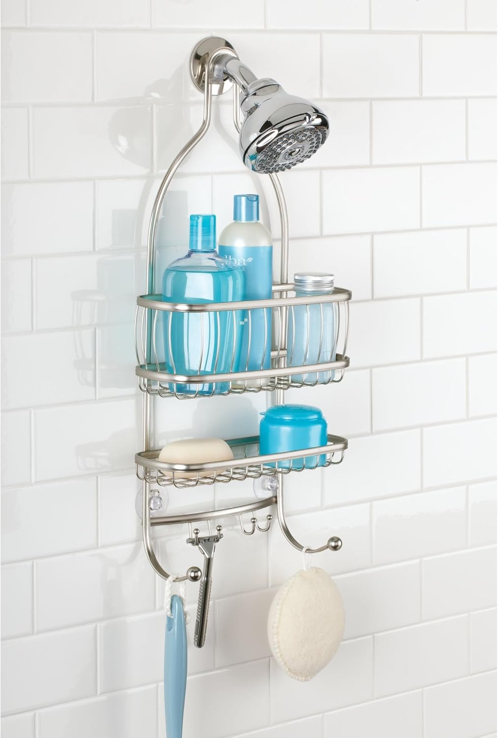 Set of 4 Satin Shower Caddy L6958