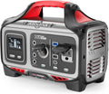 300W Portable Power Station, 280wh (78000mAh) Solar Generator with 110V Pure Sine Wave AC Outlet G64092