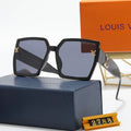 Square Rhinestone Polarized Sunglasses Q4930