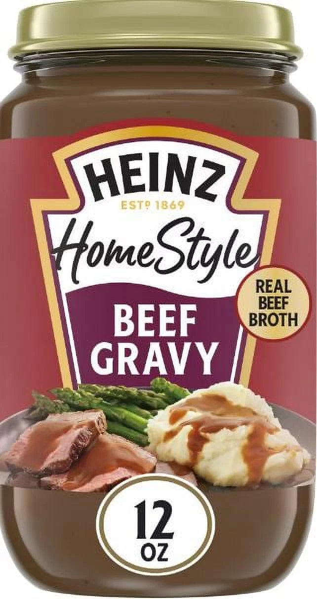 12 oz Jar Pack of 4 Beef Gravy H29970