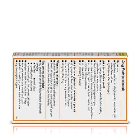 200mg Ibuprofen Caplets, 100 Count Y837776