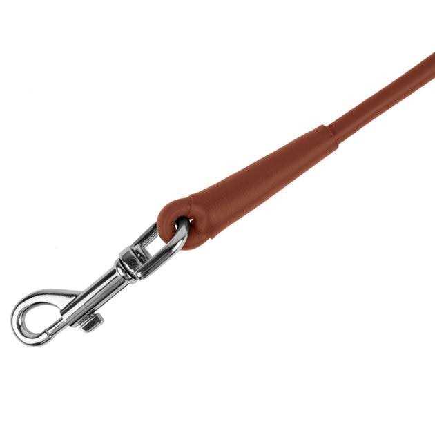 Rolled Leather Dog Leash Y46679