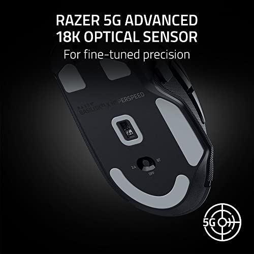 Classic Black Wireless Gaming Mouse R883425