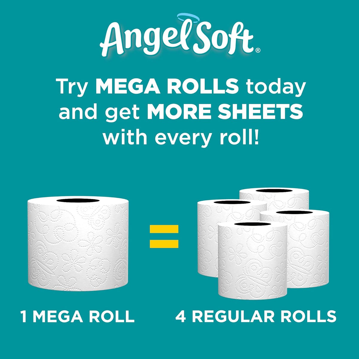 Toilet Paper, Double Rolls, 12 Count of 234 Sheets Per Roll A638